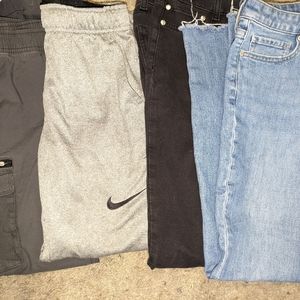 4 women pant and jeans